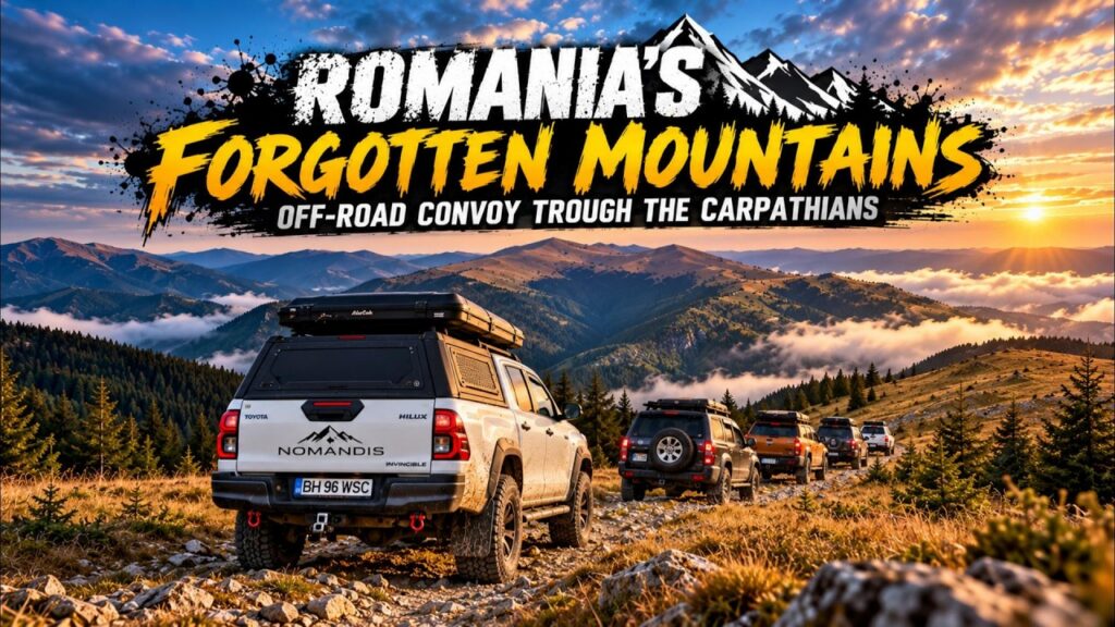 ROMANIA'S FORGOTTEN MOUNTAINS OFF-ROAD CONVOY TROUGH THE CARPATHIANS